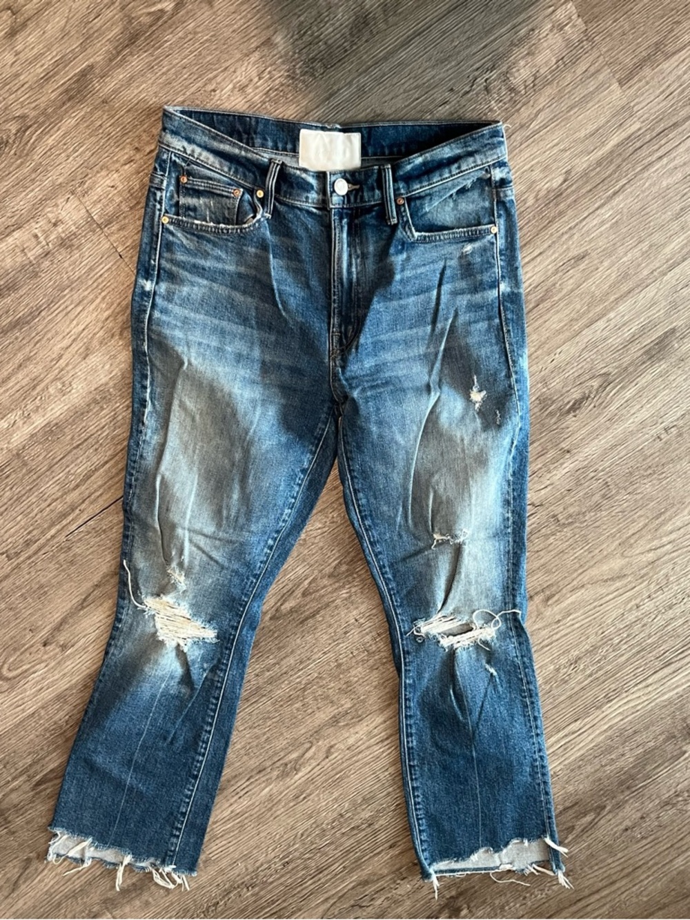 MOTHER Denim Jeans in Blue